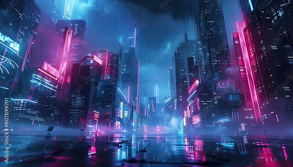 Capture the fusion of urban exploration and AI with a futuristic cityscape at a dramatic tilted angle Incorporate sleek skyscrapers Capture the fusion of urban exploration and AI with a futuristic cityscape at a dramatic tilted angle Incorporate sleek skyscrapers