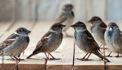 Sparrow  birds with  family oiseau, nature, faune, animal, bec, sauvage, brun, canard, fringillidae, empennage, blanc, rouge,  photo
