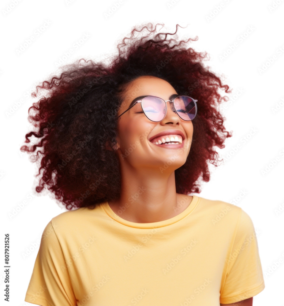 PNG Teeth woman Black laughing.