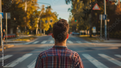 Man at the Crossroads: Decisions in the City