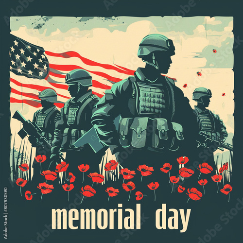 Memorial Day social media banner
