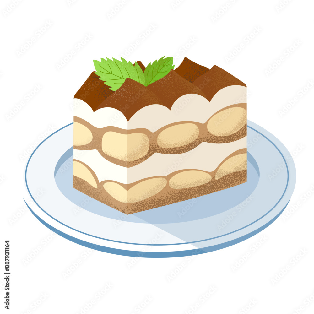 tiramisu on the plate tiramisu on the plate