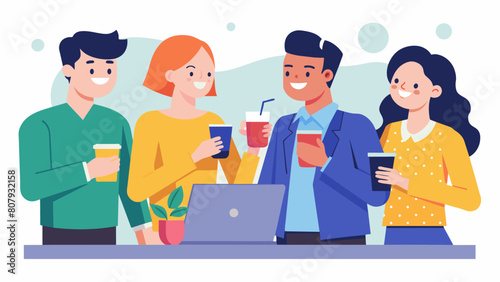 A group of coworkers sharing drinks after work bonding over a rumor about their companys upcoming merger and the potential changes it may bring..