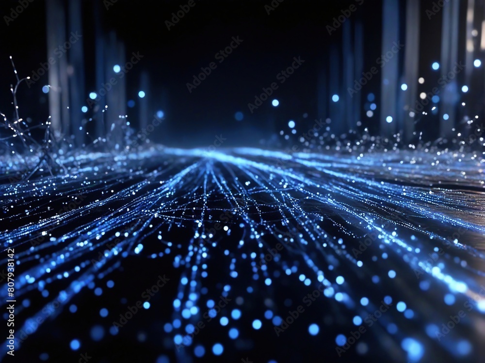 Obraz premium fiber optic fiber