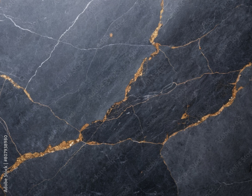 Obraz premium Grey Marble Texture. Generated AI