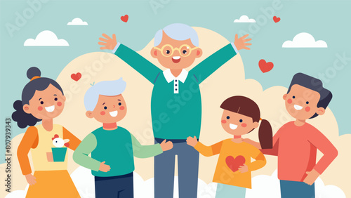 A grandparent finding renewed purpose and joy in life after their treatment creating new memories and strengthening bonds with their grandchildren..