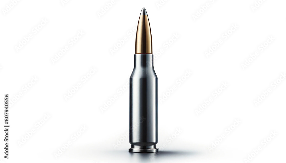 Bullet on white background Bullet on white background