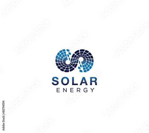 creative infinity renewable solar energy logo