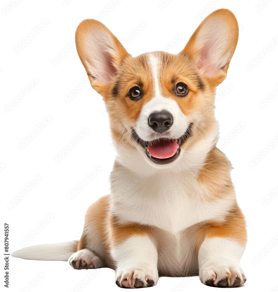 happy Puppy Welsh Corgi 14 Weeks old,