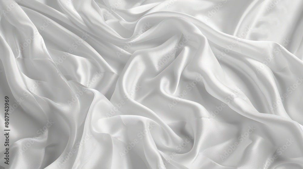 Obraz premium silk white texture background