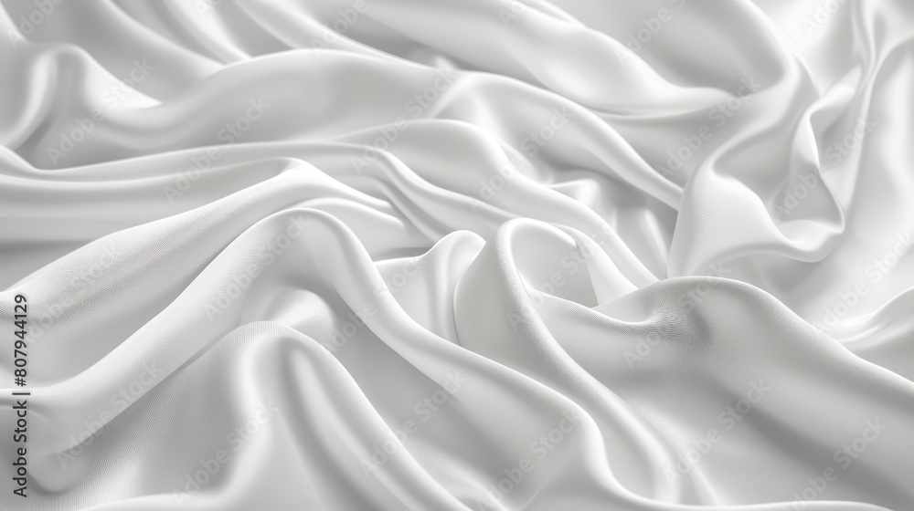 Obraz premium silk white texture background