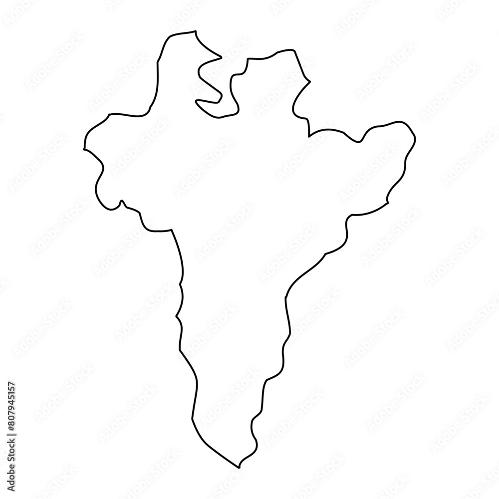District 4 map, administrative division of Malta. Vector illustration. District 4 map, administrative division of Malta. Vector illustration.