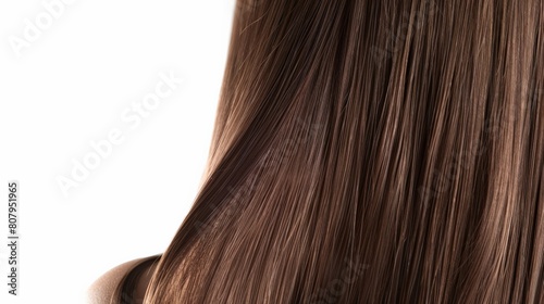A picture of brown hair