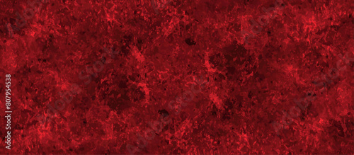 Abstract dark red grunge vector aquarelle stains design as background. red scratched horror. seamless pattern red background marble wall texture for design. red grunge background with copy space. photo