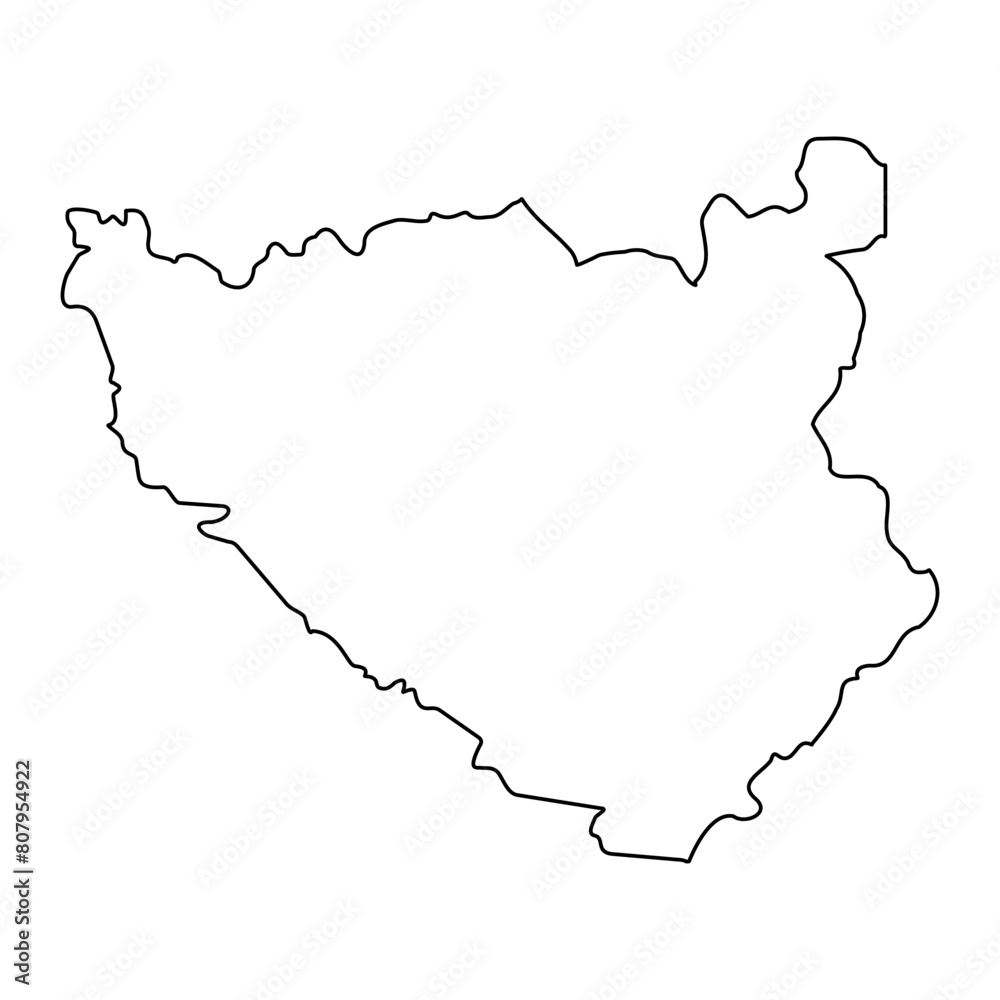 Western District map, administrative division of Malta. Vector illustration. Western District map, administrative division of Malta. Vector illustration.