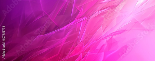 Dynamic abstract background with sharp gradient transitions from magenta to pink
