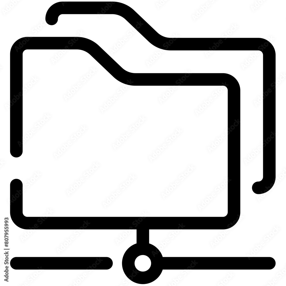 Folders Outline Icon Pack Folders Outline Icon Pack