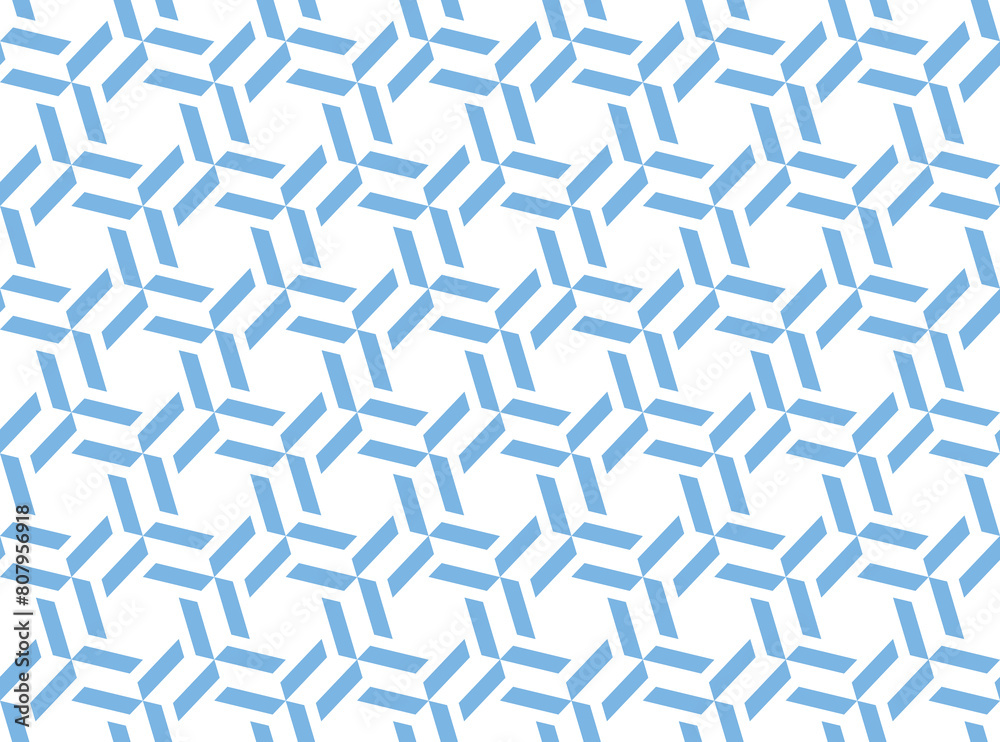 Abstract geometric pattern. A seamless vector background. White and blue ornament. Graphic modern pattern. Simple lattice graphic design Abstract geometric pattern. A seamless vector background. White and blue ornament. Graphic modern pattern. Simple lattice graphic design