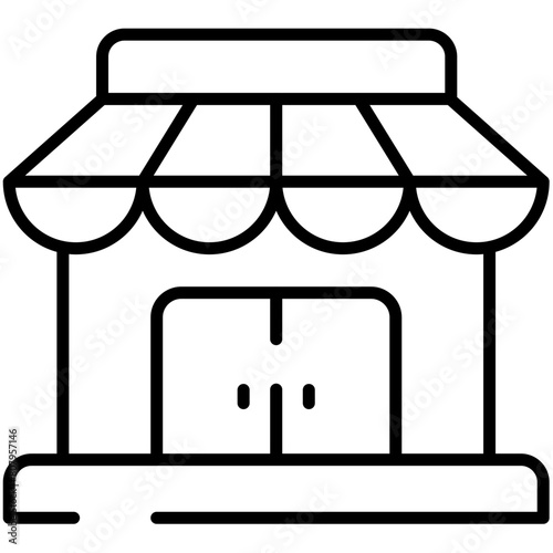 Online Shopping Outline Icon Pack