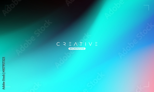 Abstract Dynamic Gradient Background. Pink and Blue Fluid Color Gradient. Design Template For ads, Banner, Poster, Cover, Web, Brochure, Wallpaper, and flyer. Vector.