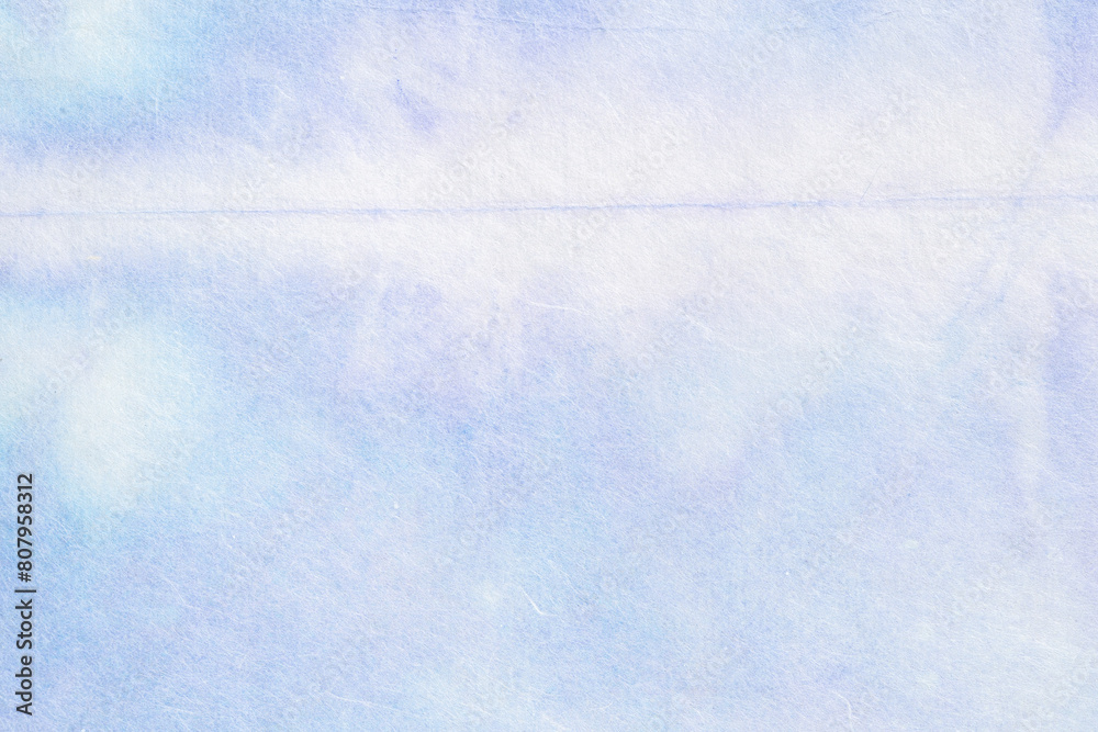 Obraz premium 背景素材 和紙 青色