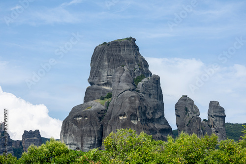 meteora rock formations and monasteries in greece