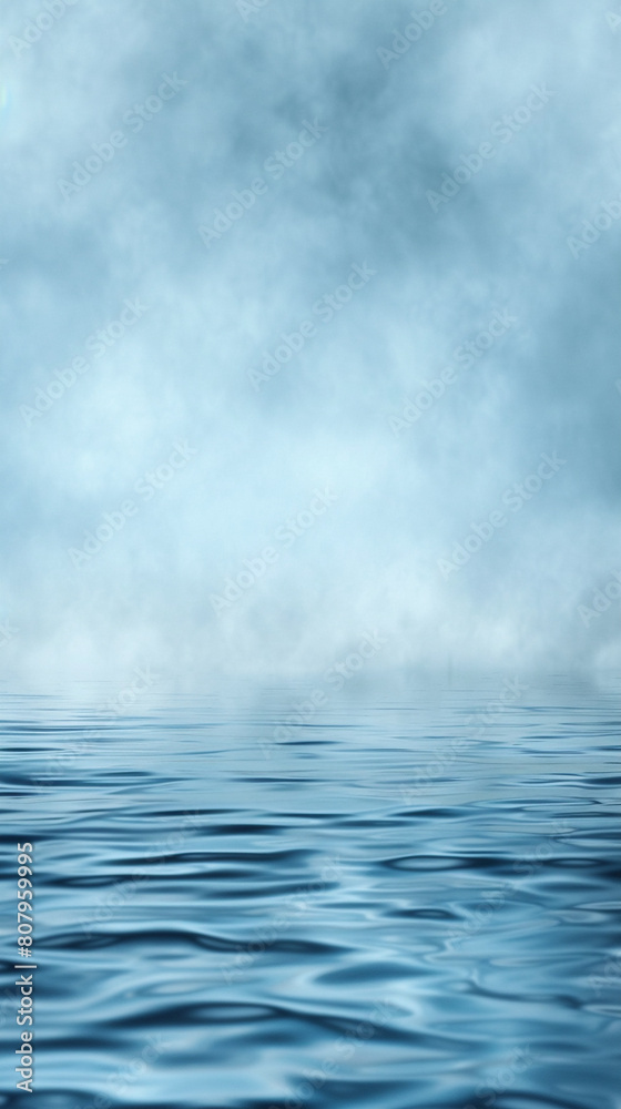 a misty Sky blurry water texture blue background in extreme detail