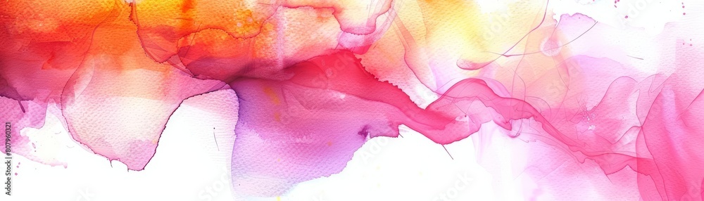 Obraz premium A cute creative cyber minimal charismatic watercolor painting innovatively captures the essence of futurism