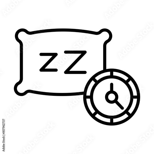 Rest line icon