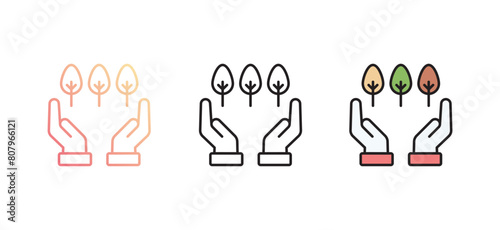 Hydro Power icon design with white background stock illustration
