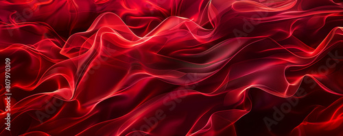 Rich claret red waves styled as abstract flames ideal for a deep sophisticated background photo
