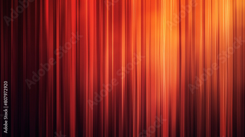 Sleek abstract wallpaper with vertical gradient lines in shades of orange to burnt umber photo