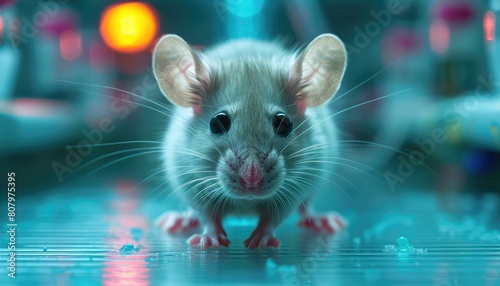 Genetically Modified Mice, Showcase images of mice that have been genetically modified for research purposes