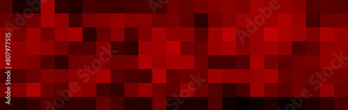 red pixel color palette square mosaic grid pixelate abstract minecraft background