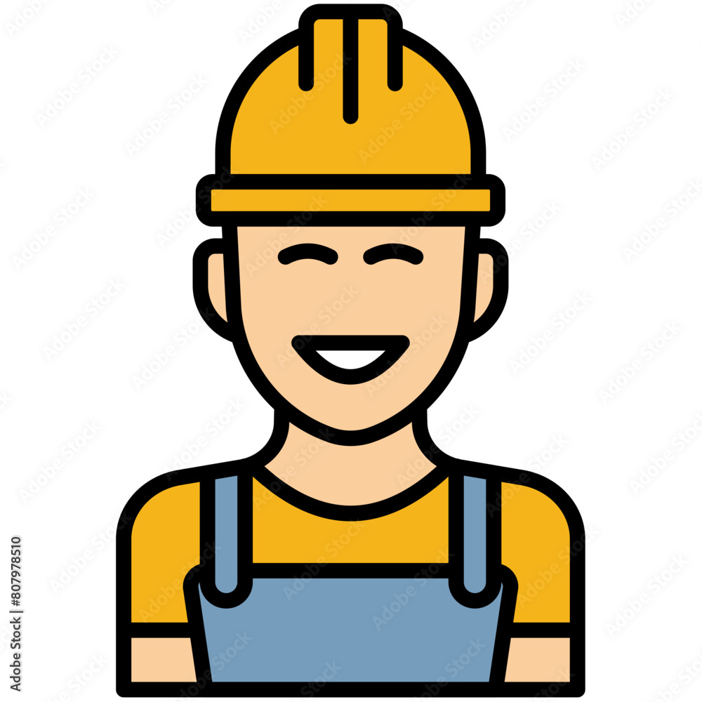 Craftsman And Tools Colored Icon Pack Craftsman And Tools Colored Icon Pack