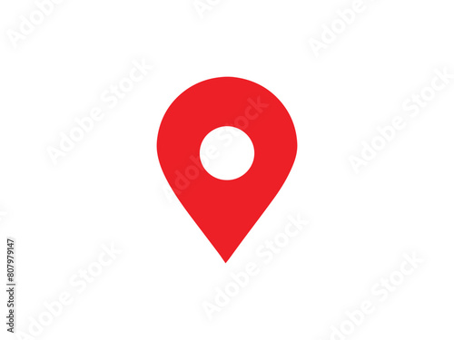 Location pin mark map web ui icon