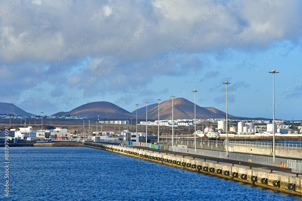 Lanzarote, Canary Islands - march 15 2024 : the touristy island