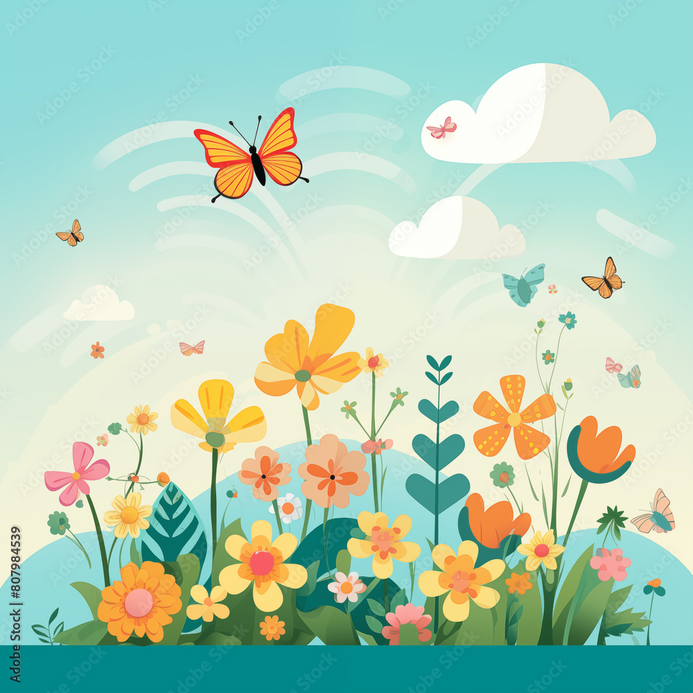 butterflies and flowers butterflies and flowers