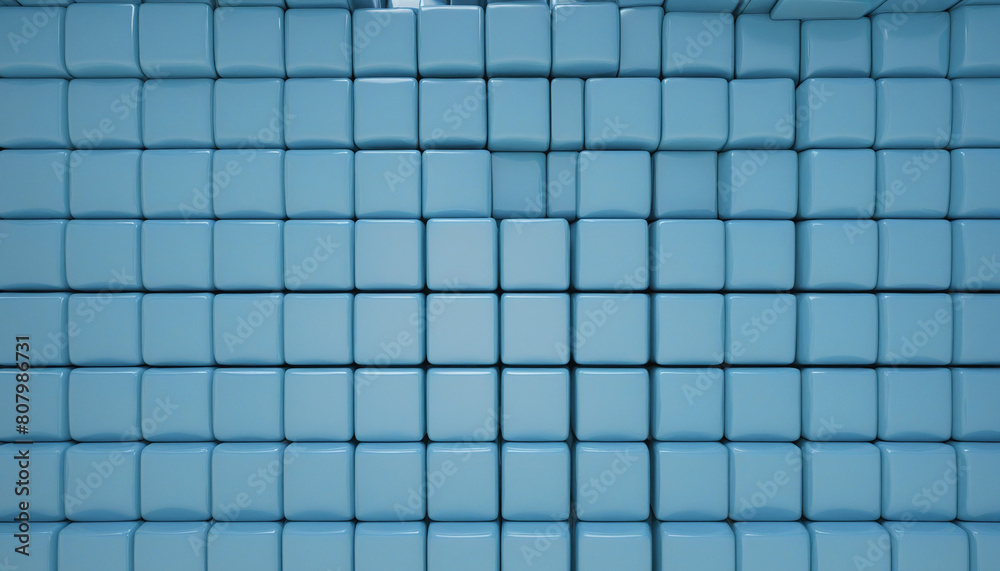Blue solid cube background with copy space for business wallpaper design Blue solid cube background with copy space for business wallpaper design