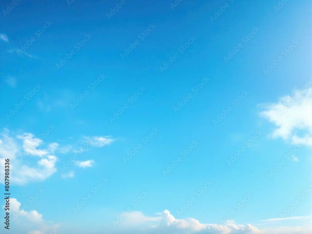 Obraz premium blue sky with clouds