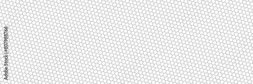 Abstract white background with hexagons. Abstract hexagon polygonal pattern background vector.