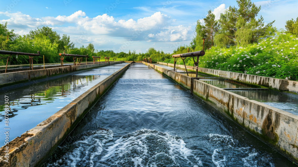 Industrial water management strategies focus on conserving water resources, minimizing water usage, and treating wastewater to prevent pollution and environmental contamination