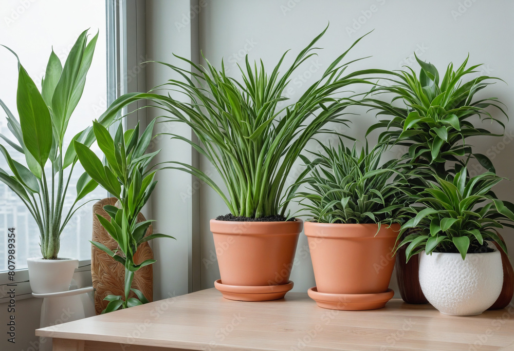 Enhance your indoor air quality with houseplants for a fresh and green home environment Enhance your indoor air quality with houseplants for a fresh and green home environment
