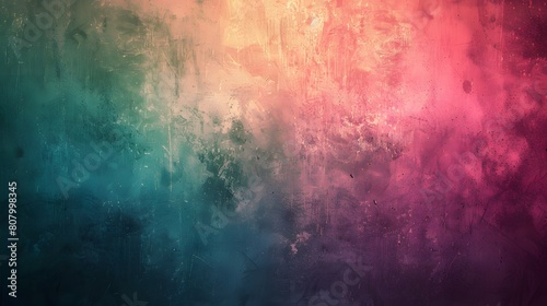 Wallpaper Mural Abstract gradient background with grainy texture, pastel colors, dark background, vintage Torontodigital.ca