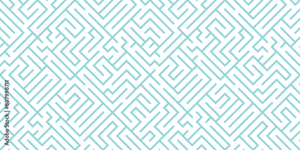 Maze Seamless Pattern Backgrounds. Vector. 迷路のシームレスパターン 背景素材 Maze Seamless Pattern Backgrounds. Vector. 迷路のシームレスパターン 背景素材