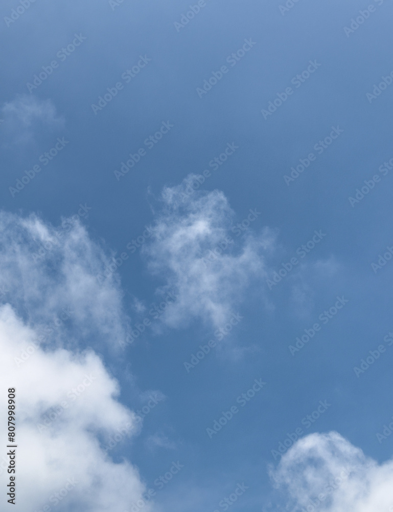 blue sky with clouds