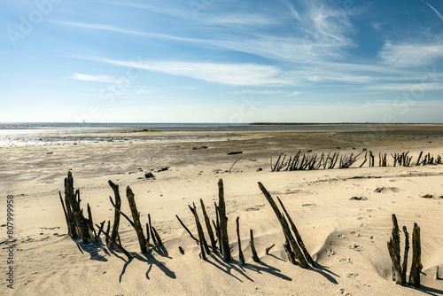 Beach on Borkum - Wattenmeer photo