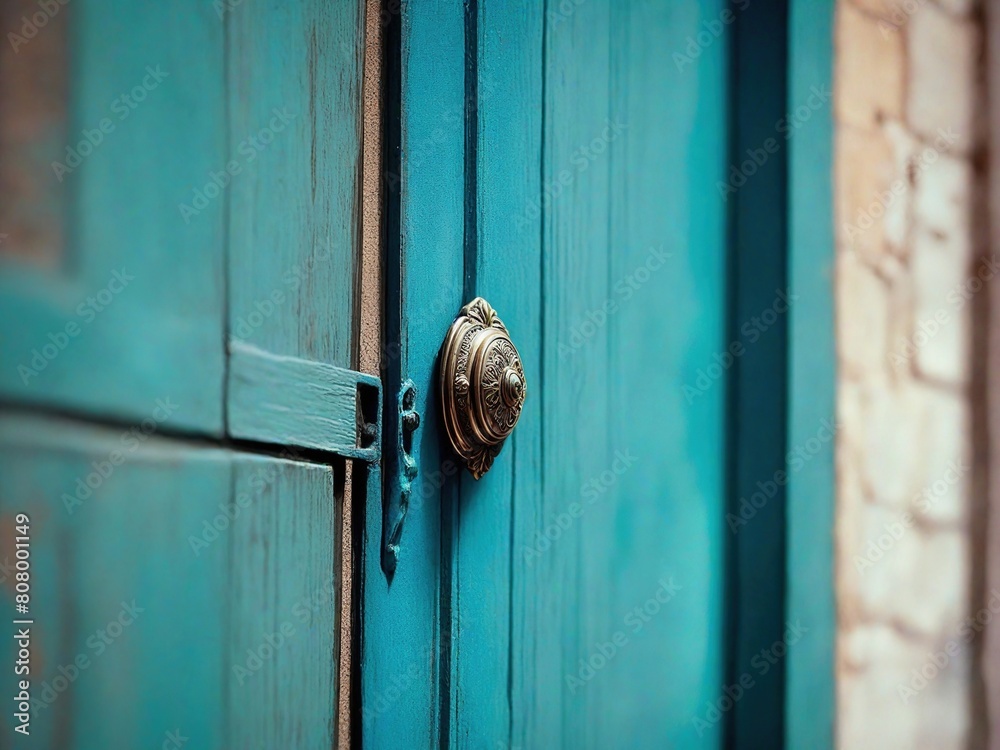 Fototapeta premium old door handle