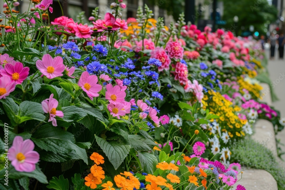 Summer in the City: Fashion and Flower Beds Summer in the City: Fashion and Flower Beds