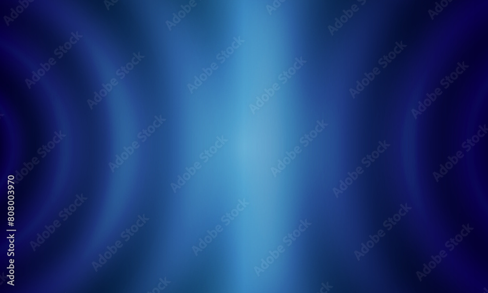 Circular glow lights rings in white color isolated on dark blue background. waves.